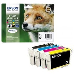 Epson T1285 Mpack Ink Cartridge, Black, hinta ja tiedot | Mustekasetit | hobbyhall.fi