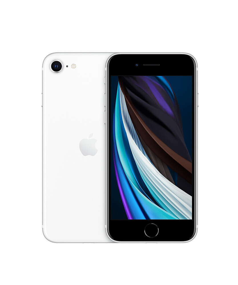 Tehdashuollettu Apple iPhone SE (2020), 128 GB, Dual SIM, White hinta ja tiedot | Matkapuhelimet | hobbyhall.fi