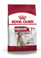 Royal Canin vanhemmille koirille Medium Adult 7+, 15 kg hinta ja tiedot | Koiran kuivaruoka | hobbyhall.fi