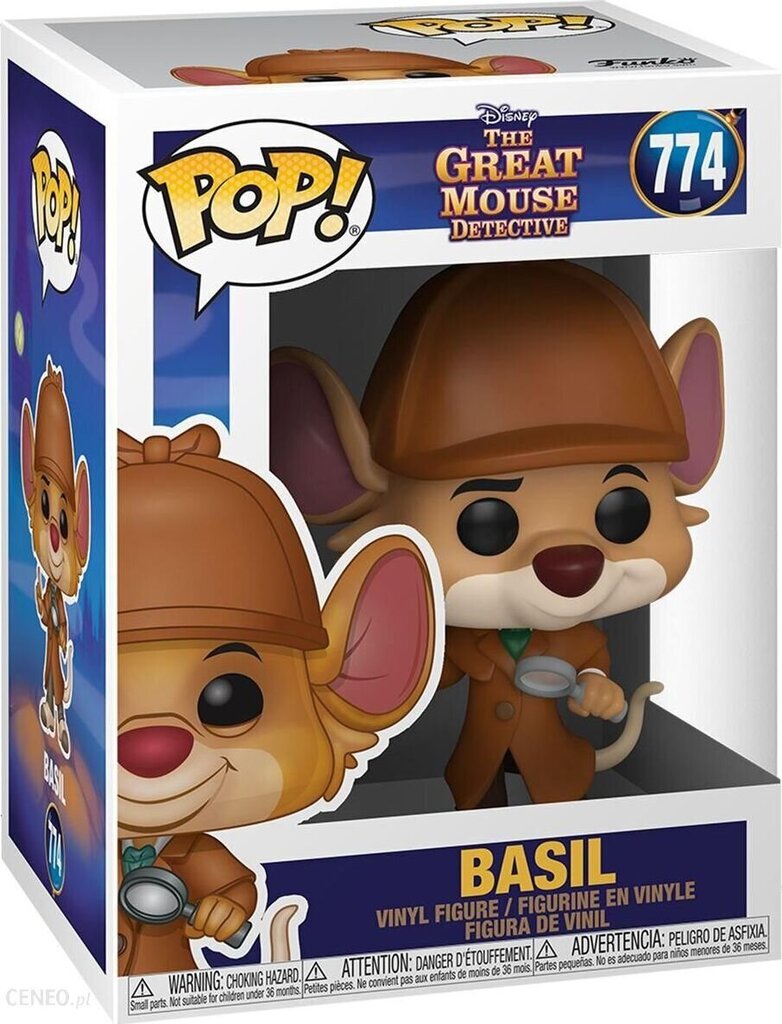 Funko POP! Disney The Great Mouse Detective Basil hinta ja tiedot | Pelien oheistuotteet | hobbyhall.fi