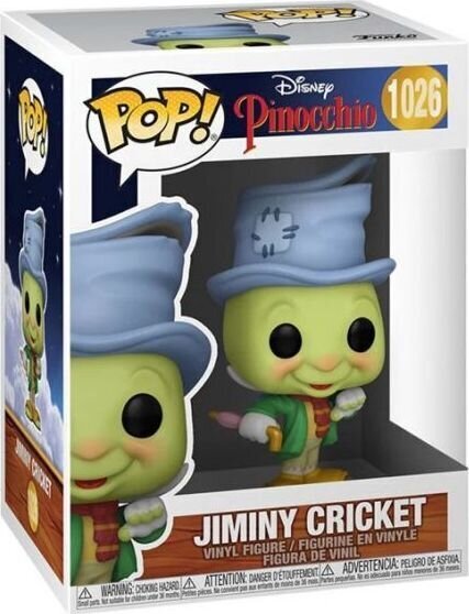 POP-hahmo Disney Pinocchio Street Jiminy Kriketti hinta ja tiedot | Pelien oheistuotteet | hobbyhall.fi