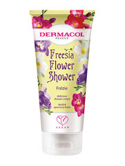 Dermacol Freesia Flower Shower -suihkuvoide 200 ml hinta ja tiedot | Suihkusaippuat ja suihkugeelit | hobbyhall.fi