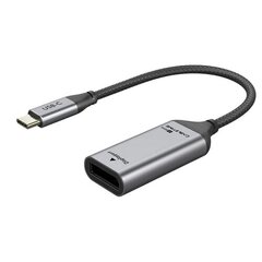 Sovitin USB-C (M) - DisplayPort (F), 4K / 60Hz, kullatuilla liittimillä hinta ja tiedot | Ei ole määritelty Tietokoneiden lisävarusteet | hobbyhall.fi