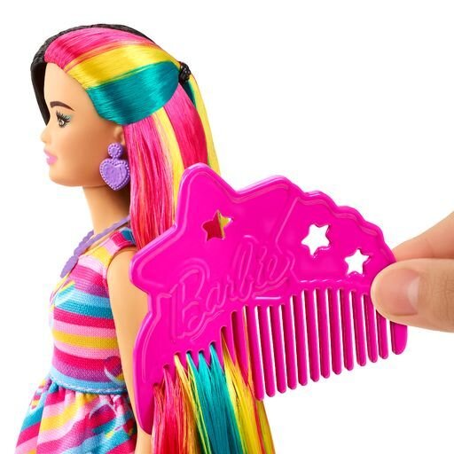 Barbie Totaly Hair -nukke, Aasia hinta ja tiedot | Tyttöjen lelut | hobbyhall.fi