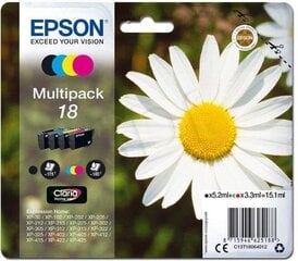 Epson 18 Multipack Ink cartridge, Black, hinta ja tiedot | Mustekasetit | hobbyhall.fi