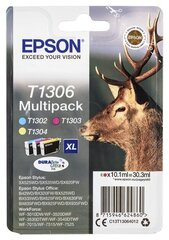 Epson T1306 3x10.1 ml hinta ja tiedot | Mustekasetit | hobbyhall.fi