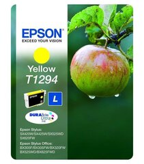Epson T1294 Ink Cartridge, Yellow hinta ja tiedot | Mustekasetit | hobbyhall.fi