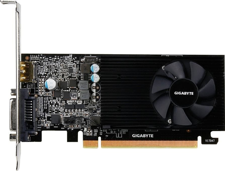 Näytönohjain Gigabyte GeForce GT 1030, 2GB. hinta ja tiedot | Näytönohjaimet | hobbyhall.fi