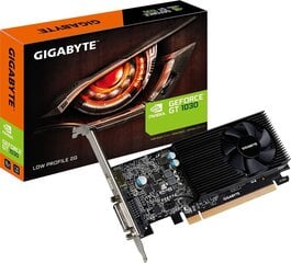 Näytönohjain Gigabyte GeForce GT 1030, 2GB. hinta ja tiedot | Gigabyte Tietokoneen komponentit | hobbyhall.fi