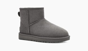 UGG naisten talvisaappaat CLASSIC MINI II, harmaa hinta ja tiedot | Naisten saappaat | hobbyhall.fi