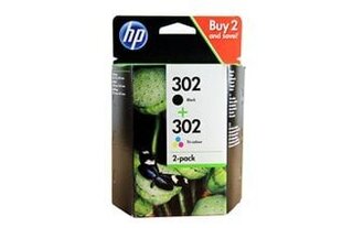 HP 302 Ink Cartridge Combo 2-Pack hinta ja tiedot | Mustekasetit | hobbyhall.fi