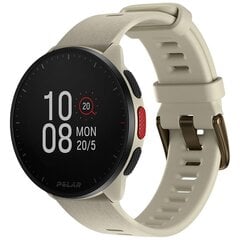 Polar Pacer GPS Sports Watch S-L Cloud White 900102175 hinta ja tiedot | Polar Älykellot ja aktiivisuusrannekkeet | hobbyhall.fi