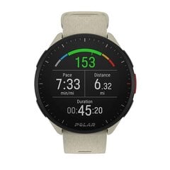 Polar Pacer GPS Sports Watch S-L Cloud White 900102175 hinta ja tiedot | Älykellot | hobbyhall.fi