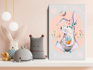 DIY kangas maalaus - Colourful Rabbit hinta ja tiedot | Maalaa numeroiden mukaan | hobbyhall.fi