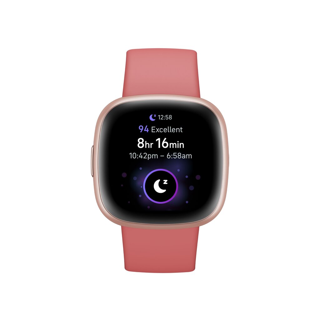 Fitbit Versa 4 NFC Pink Sand/Copper Rose FB523RGRW hinta ja tiedot | Älykellot | hobbyhall.fi