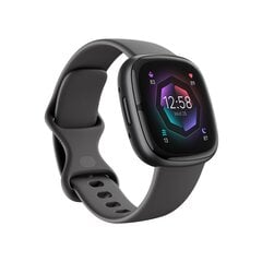 Fitbit Sense 2, Shadow Grey/Graphite FB521BKGB hinta ja tiedot | Fitbit Älykellot ja aktiivisuusrannekkeet | hobbyhall.fi