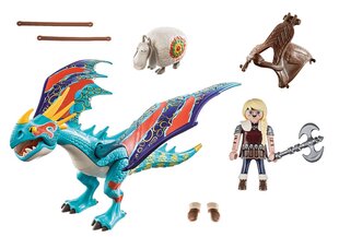 70728 PLAYMOBIL® Dragon Racing: Astrid ja Stormfly hinta ja tiedot | LEGOT ja rakennuslelut | hobbyhall.fi