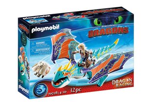 70728 PLAYMOBIL® Dragon Racing: Astrid ja Stormfly hinta ja tiedot | LEGOT ja rakennuslelut | hobbyhall.fi