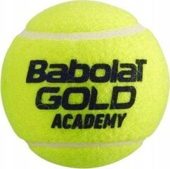 Tennispallot Babolat Gold Academy 3 kpl. hinta ja tiedot | Tennisvälineet | hobbyhall.fi