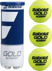 Tennispallot Babolat Gold Academy 3 kpl. hinta ja tiedot | Babolat Mailapelit | hobbyhall.fi