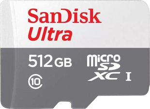 SanDisk SDSQUNR-512G-GN3MN hinta ja tiedot | Kameran muistikortit | hobbyhall.fi