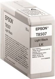 Epson T8507 Ink Cartridge, Light Black hinta ja tiedot | Mustekasetit | hobbyhall.fi