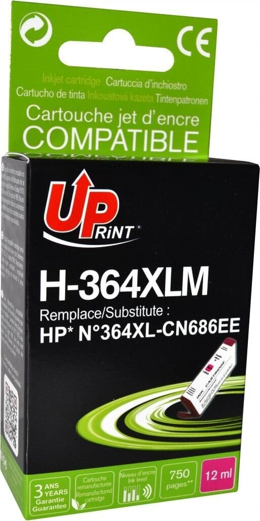 UPrint H-364XLM hinta ja tiedot | Mustekasetit | hobbyhall.fi