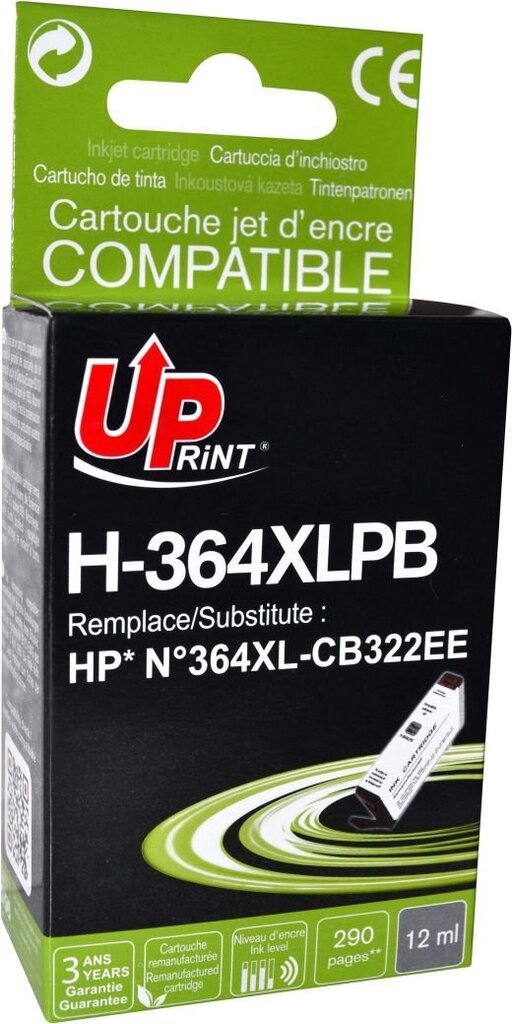 UPrint H-364XL-PB hinta ja tiedot | Mustekasetit | hobbyhall.fi