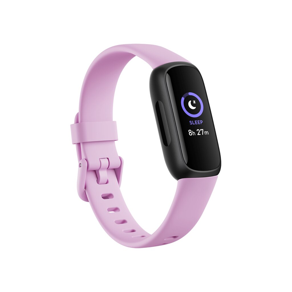Fitbit Inspire 3, Black/Lilac Bliss FB424BKLV hinta ja tiedot | Aktiivisuusrannekkeet | hobbyhall.fi