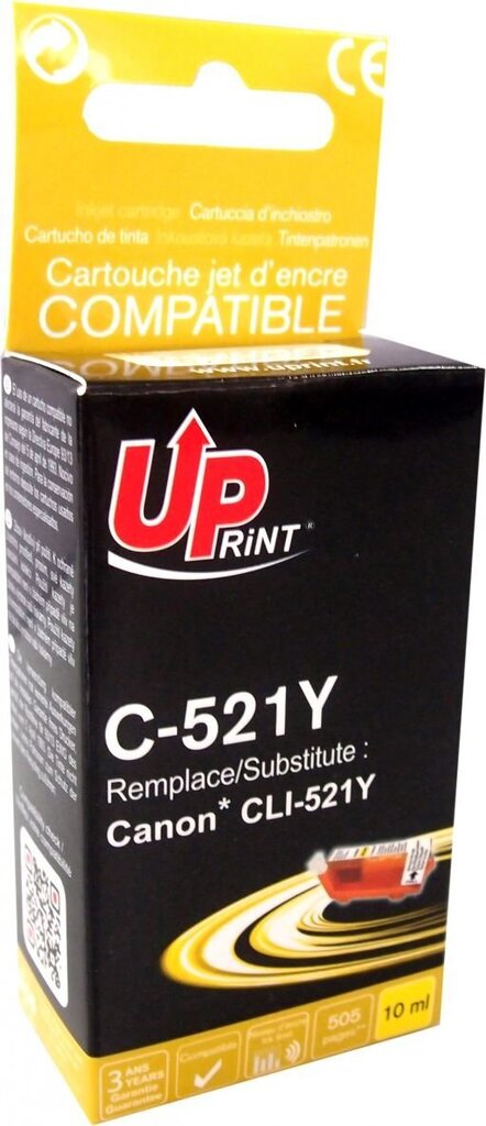 UPrint C-521Y hinta ja tiedot | Mustekasetit | hobbyhall.fi