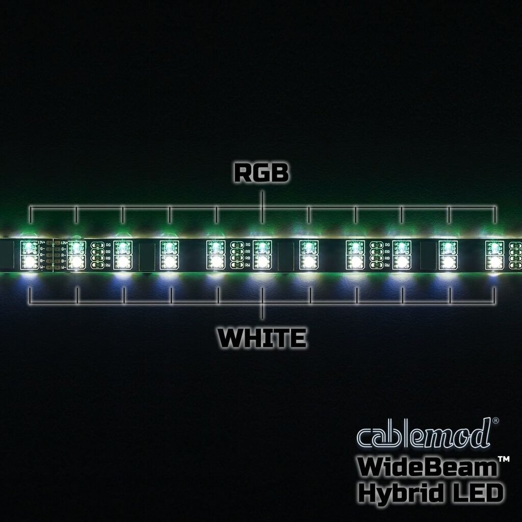 CableMod CM-LED-60-D60RGBW-R hinta ja tiedot | Koteloiden lisätarvikkeet | hobbyhall.fi