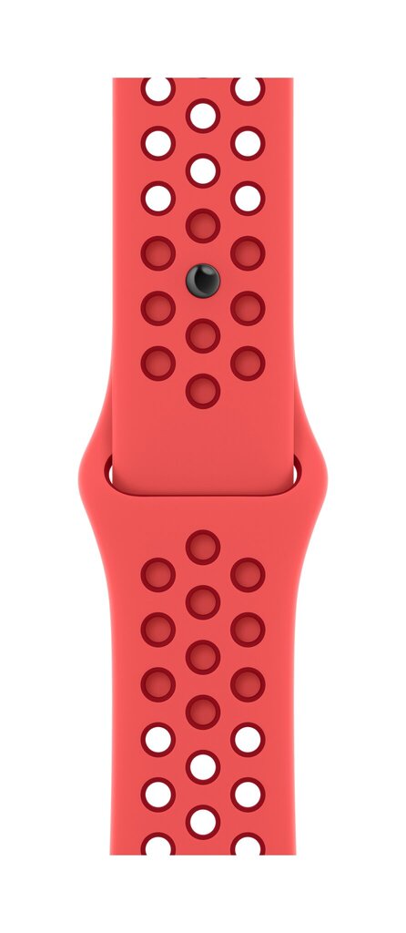 41mm Bright Crimson/Gym Red Nike Sport Band - MPGW3ZM/A hinta ja tiedot | Älykellojen ja aktiivisuusrannekkeiden lisätarvikkeet | hobbyhall.fi