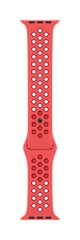 41mm Bright Crimson/Gym Red Nike Sport Band - MPGW3ZM/A hinta ja tiedot | Älykellojen ja aktiivisuusrannekkeiden lisätarvikkeet | hobbyhall.fi