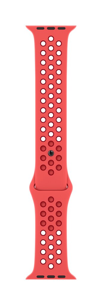 41mm Bright Crimson/Gym Red Nike Sport Band - MPGW3ZM/A hinta ja tiedot | Älykellojen ja aktiivisuusrannekkeiden lisätarvikkeet | hobbyhall.fi