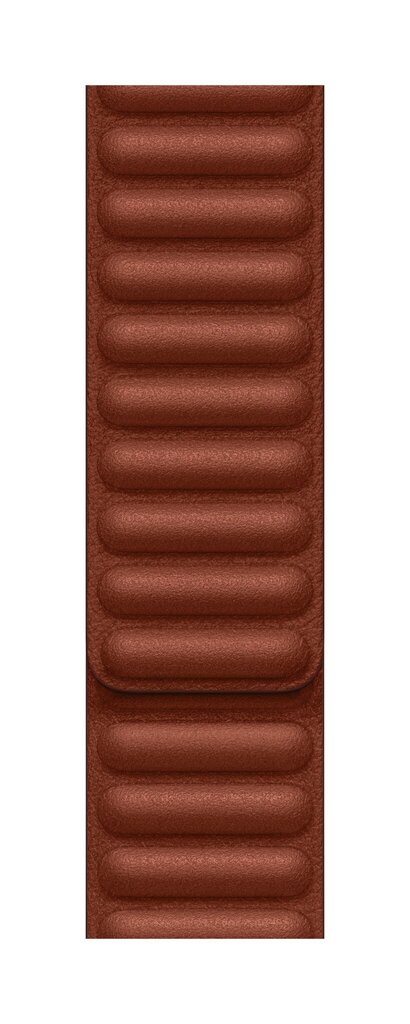 41mm Umber Leather Link, M/L hinta ja tiedot | Älykellojen ja aktiivisuusrannekkeiden lisätarvikkeet | hobbyhall.fi