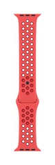 45mm Bright Crimson/Gym Red Nike Sport Band hinta ja tiedot | Älykellojen ja aktiivisuusrannekkeiden lisätarvikkeet | hobbyhall.fi