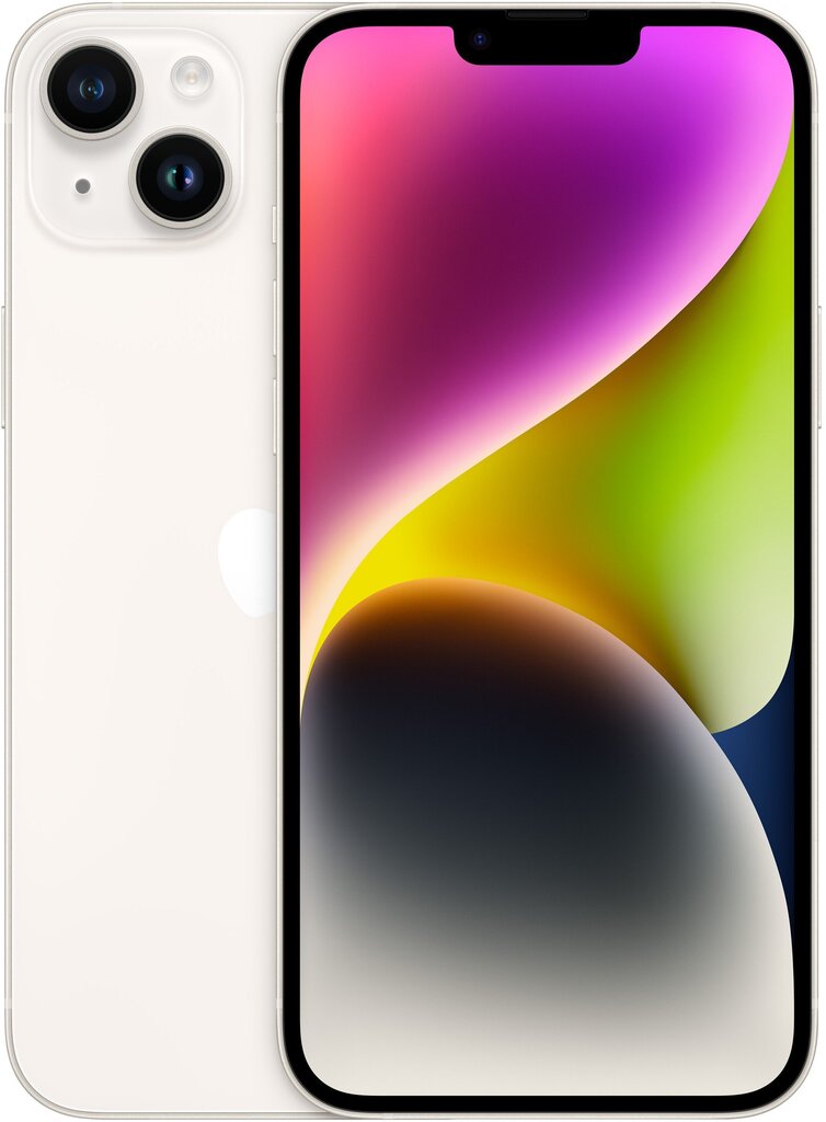 Apple iPhone 14 Plus 128GB Starlight MQ4Y3 hinta ja tiedot | Matkapuhelimet | hobbyhall.fi