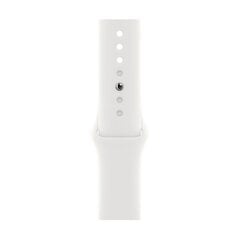 Apple Watch 45mm, Sport Band, white - Replacement band hinta ja tiedot | Älykellojen ja aktiivisuusrannekkeiden lisätarvikkeet | hobbyhall.fi