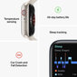 Apple Watch Series 8 GPS + Cellular 45mm Gold ruostumaton teräskuori ,Gold milanolaisranneke MNKQ3 hinta ja tiedot | Älykellot | hobbyhall.fi