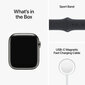 Apple Watch Series 8 GPS + Cellular 45mm Graphite ruostumaton teräskuori ,Midnight urheiluranneke - MNKU3 hinta ja tiedot | Älykellot | hobbyhall.fi