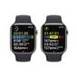 Apple Watch Series 8 GPS + Cellular 45mm Graphite ruostumaton teräskuori ,Midnight urheiluranneke - MNKU3 hinta ja tiedot | Älykellot | hobbyhall.fi