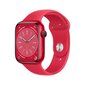 Apple Watch Series 8 GPS + Cellular 45mm (PRODUCT)RED alumiinikuori ,(PRODUCT)RED urheiluranneke - MNKA3 hinta ja tiedot | Älykellot | hobbyhall.fi