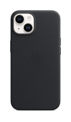 Apple Leather Case MagSafe MPP43ZM/A Midnight hinta ja tiedot | Puhelimen kuoret ja kotelot | hobbyhall.fi