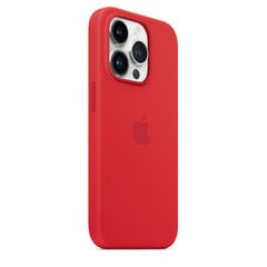 Apple Silicone Case MagSafe MPTR3ZM/A (PRODUCT)RED hinta ja tiedot | Puhelimen kuoret ja kotelot | hobbyhall.fi