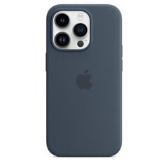iPhone 14 Pro Max Silicone Case with MagSafe - Storm Blue hinta ja tiedot | Puhelimen kuoret ja kotelot | hobbyhall.fi