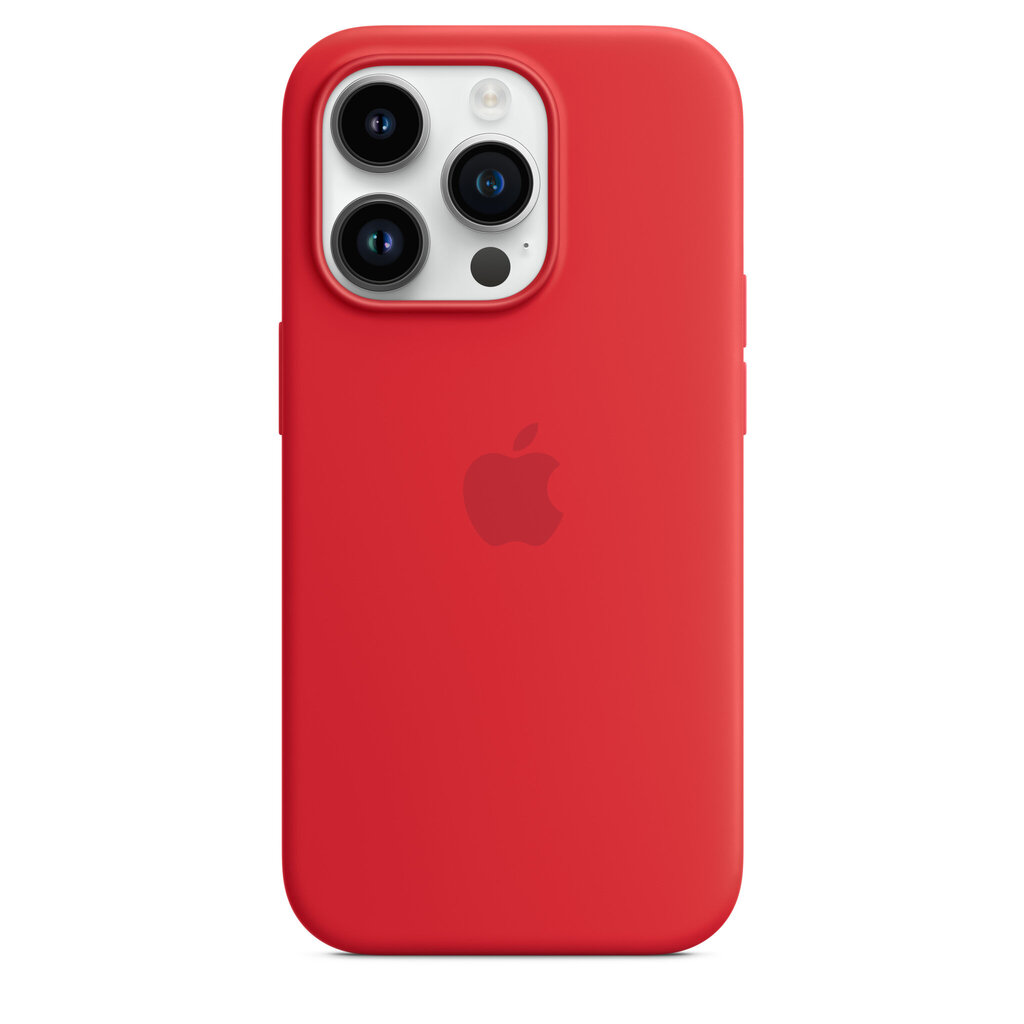 iPhone 14 Pro Silicone Case with MagSafe - (PRODUCT)RED hinta ja tiedot | Puhelimen kuoret ja kotelot | hobbyhall.fi