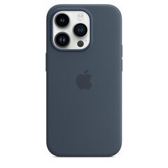 iPhone 14 Pro Silicone Case with MagSafe - Storm Blue hinta ja tiedot | Puhelimen kuoret ja kotelot | hobbyhall.fi