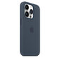 iPhone 14 Pro Silicone Case with MagSafe - Storm Blue hinta ja tiedot | Puhelimen kuoret ja kotelot | hobbyhall.fi