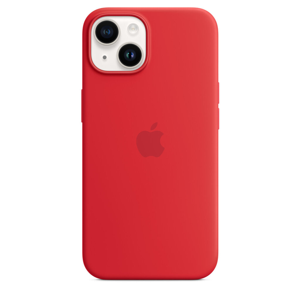 Apple Silicone Case MagSafe MPRW3ZM/A (PRODUCT)RED hinta ja tiedot | Puhelimen kuoret ja kotelot | hobbyhall.fi