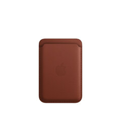iPhone Leather Wallet with MagSafe Umber hinta ja tiedot | Puhelimen kuoret ja kotelot | hobbyhall.fi